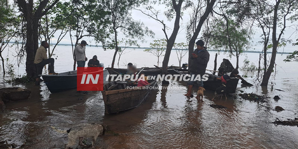 FAMILIA DE SAN COSME Y SAN DAMIÁN TUVO QUE SER REUBICADA POR INUNDACIÓN - Itapúa Noticias