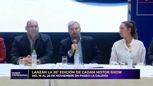 Video: lanzan la 26° Edición de Cadam Motor Show - Mundo empresarial - ABC Color