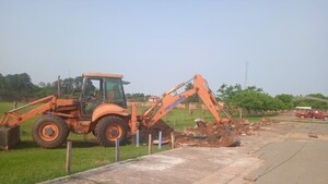 Inician trabajos para el majestuoso tinglado en San José de los Arroyos