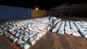 Allanan curtiembre donde se habría mimetizado carga de cocaína con arroz