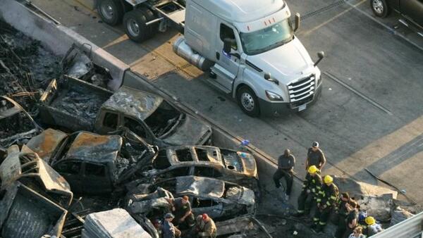 Ya son 8 los muertos por un choque de 168 vehículos debido a la niebla en una autopista de EEUU