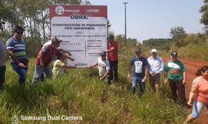 Vecinos se movilizan denunciando obra fantasma en Minga Guazú – Diario TNPRESS