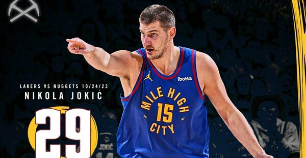 Versus / Los campeones Nuggets frustran a Lakers en el arranque de la NBA