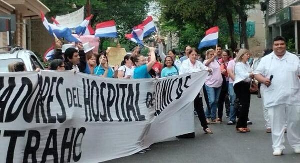 Trabajadores de Clínicas piden aumento de presupuesto para insumos y mejora salarial - San Lorenzo Hoy