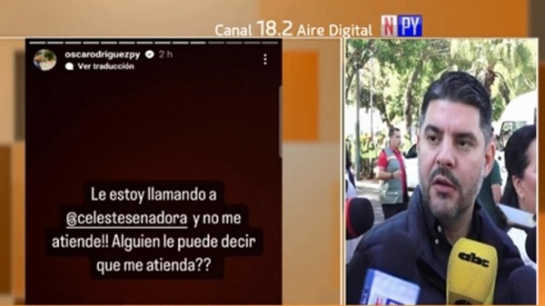 Escándalo político: "Celeste Amarilla fue mi mujer", dice Nenecho Rodríguez - Noticias Paraguay