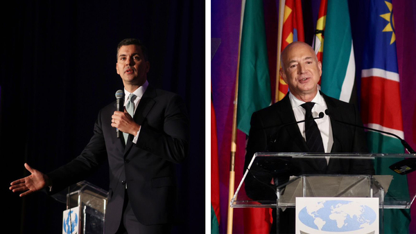 Santiago Pe帽a y Jeff Bezos, fundador de Amazon hablaron sobre los desaf铆os del desarrollo sostenible - Revista PLUS