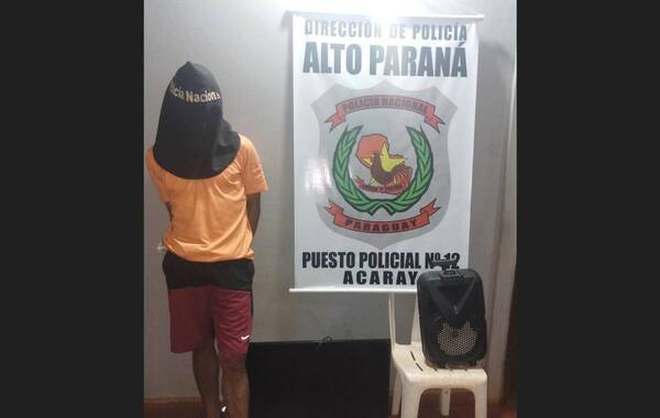 No es chiste, "Cachique" ho'a: Ofrecía objetos robados y lo apresaron