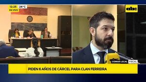 Video: piden 6 años de cárcel para clan Ferreira  - ABC Noticias - ABC Color