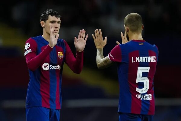 El Barça sufre al final pero mantiene el pleno en Europa - Fútbol Internacional - ABC Color