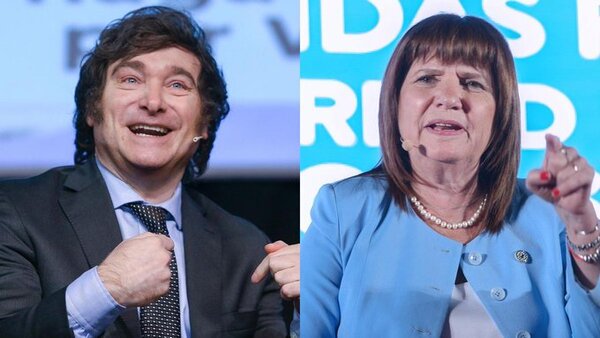 Milei logra el respaldo de Bullrich para el balotaje de Argentina