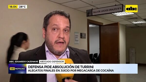 Video: defensa pide absolución de Turrini - ABC Noticias - ABC Color