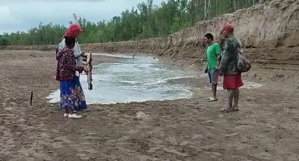 Video: así retornó el agua del río Pilcomayo y crece la esperanza en medio de la sequía - Nacionales - ABC Color