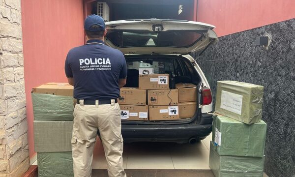Incautan electrónicos de dudosa procedencia