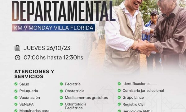 Realizan día de gobierno en el Km. 9 Monday de CDE