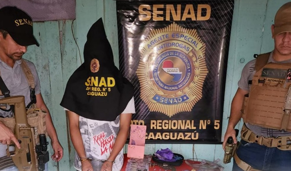 Distribuidor de drogas utilizaba a niños como campana en Caaguazú - Noticiero Paraguay