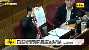 Video: título de Hernán Rivas está plagado de sospechas de falsedades y adulteraciones - ABC Noticias - ABC Color