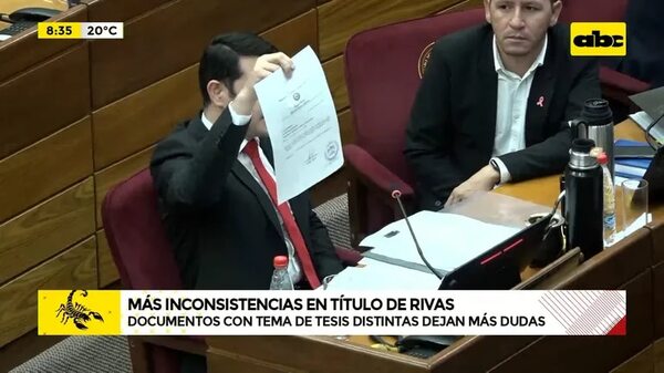 Video: título de Hernán Rivas está plagado de sospechas de falsedades y adulteraciones - ABC Noticias - ABC Color