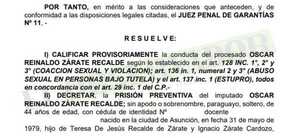 Decretan prisión preventiva para docente y dueño de motel por abuso sexual de una menor