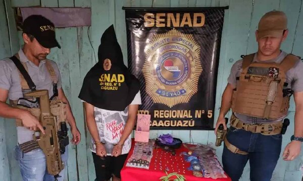 Cae distribuidor de crac que usaba a niños de 10 a 12 años de campanas en Caaguazú – Prensa 5