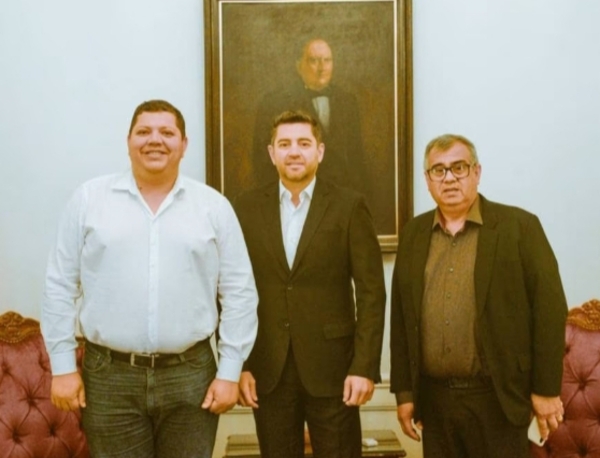 Llamativa visita de "Juancho y Martín" a Pedro Alliana