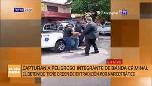 Detienen a un uruguayo con orden de extradición por narcotráfico - Noticias Paraguay
