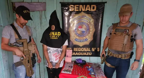 Diario HOY | Joven distribuidor de drogas usaba a niños de "campana" en Caaguazú