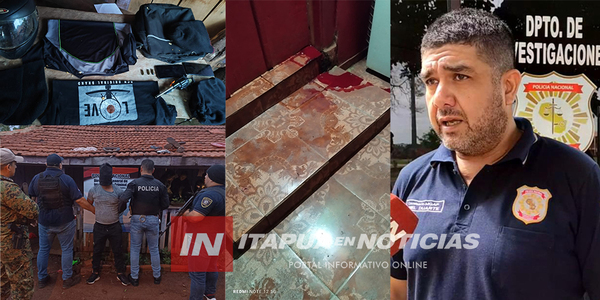 CONTINÚA INVESTIGACIÓN TRAS HOMICIDIO OCURRIDO EN TOMÁS R. PEREIRA - Itapúa Noticias