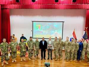 Guardia Nacional de Massachusetts entrega equipos de combate para incendios forestales a FFAA