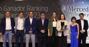 La Nación / Mercedes Benz se coronó en el Ranking de Marcas como un aliado estratégico
