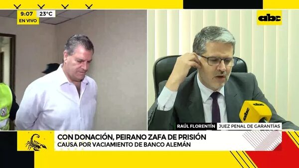 Video: con donación, Peirano zafa de prisión - ABC Noticias - ABC Color