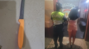 APUÑALÓ A SU PAREJA TRAS DISCUSIÓN DENTRO DE UN HOSPEDAJE