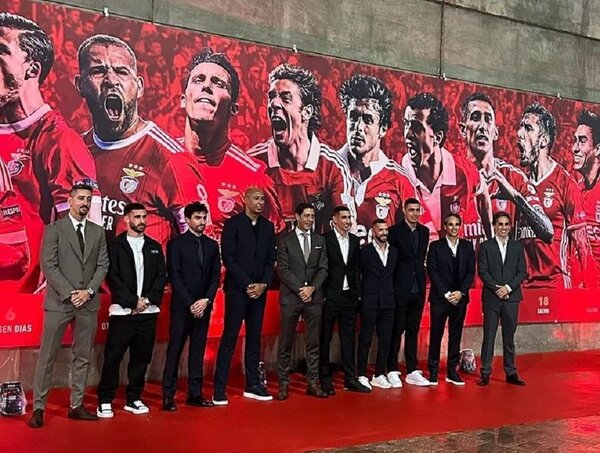 Tacuara fue homenajeado por el Benfica: "Sos una leyenda" · Radio Monumental 1080 AM
