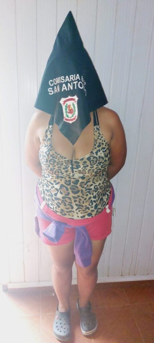Fue a denunciar a su ex pareja y quedó detenida