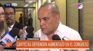 Cartistas defienden aumentazo en el Congreso | Telefuturo