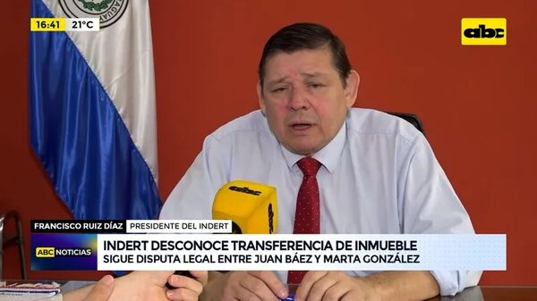 Video: nueva administración de Indert se desentiende de caso Juan Báez - ABC Noticias - ABC Color