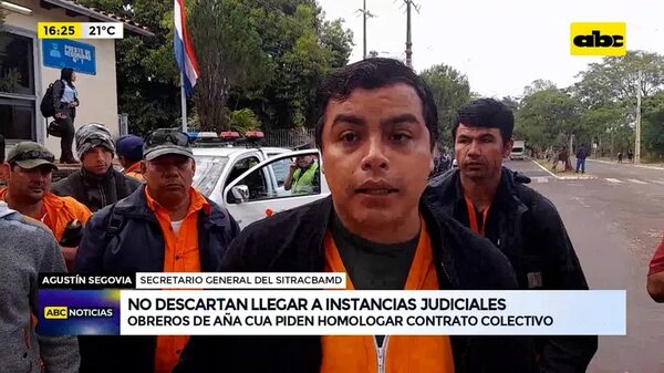 Video: sindicato de trabajadores de Aña Cua analiza medidas judiciales - ABC Noticias - ABC Color