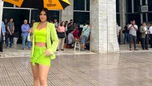 Laurys Dyva dejó jurujái a los abogados en el Palacio de Justicia