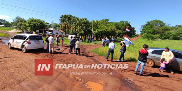 ENCARNACIÓN: MANIFESTACIÓN EN B° SANTO DOMINGO: “LUIS YD ES UN GRAN MENTIROSO” - Itapúa Noticias