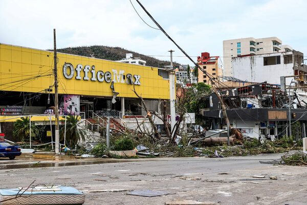 Empresarios mexicanos prevén recuperación lenta en negocios tras el huracán Otis - MarketData