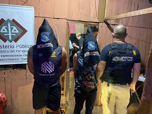 ALLANARON VIVIENDA EN ENCARNACIÓN E INCAUTARON DROGAS - Itapúa Noticias