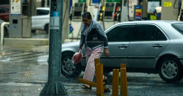 La Nación / Continuarán las lluvias en gran parte del país