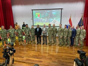 Fuerzas militares reciben de EE.UU. equipos de lucha contra incendios forestales