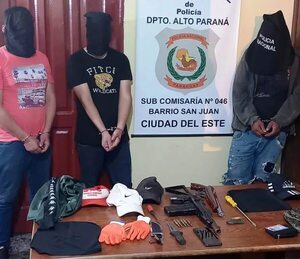 Terror en cumpleaños infantil: asalto y enfrentamiento a tiros entre delincuentes y policías - ABC en el Este - ABC Color