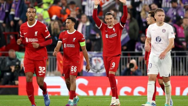 El Liverpool arrolla al Toulouse