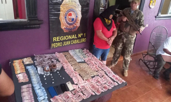 Un hombre sospechoso de vender drogas fue detenido en Pedro Juan Caballero