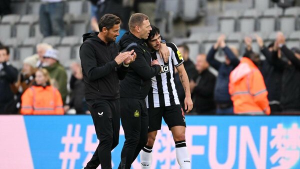 Versus / Tonali podría jugar el sábado, según el entrenador del Newcastle