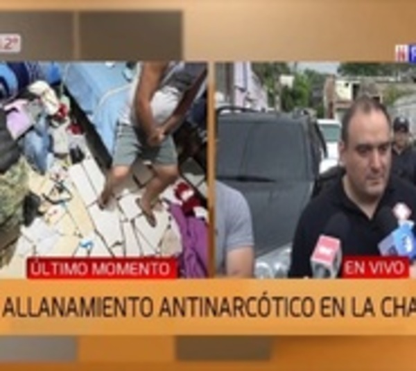 Allanamientos antinarcóticos en la Chacarita - Paraguay.com