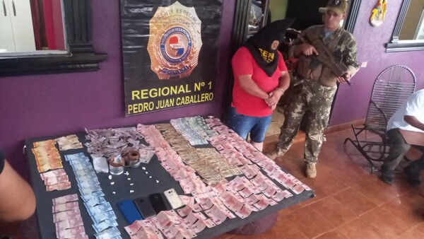 Detienen a sospechoso de vender drogas en Pedro Juan Caballero