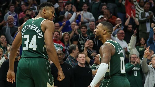 Versus / Lillard se despacha con 39 puntos en su debut con los Bucks en la NBA