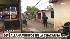 Allanamientos simultáneos en la Chacarita y en PJC, en busca de desbaratar organización dedicada al microtráfico - Megacadena - Diario Digital
